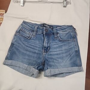 Hollister Girls Classic Blue Jean Shorts